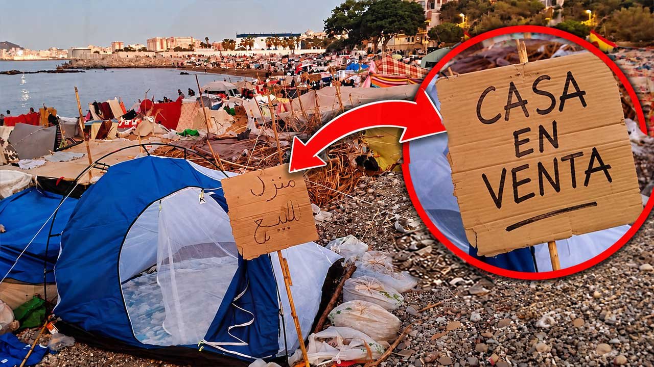 playa del Trampolín Ceuta