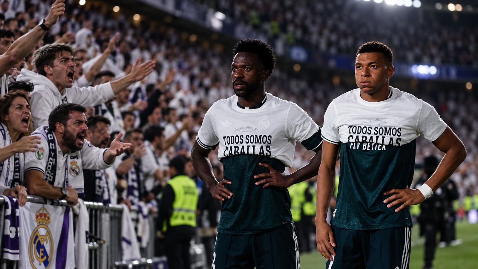 pitada Mbappé Vinicius Bernabéu