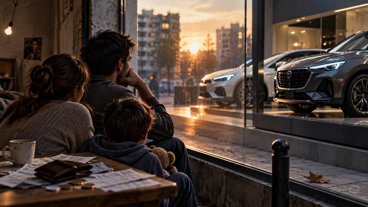 no poder permitirse un coche en España