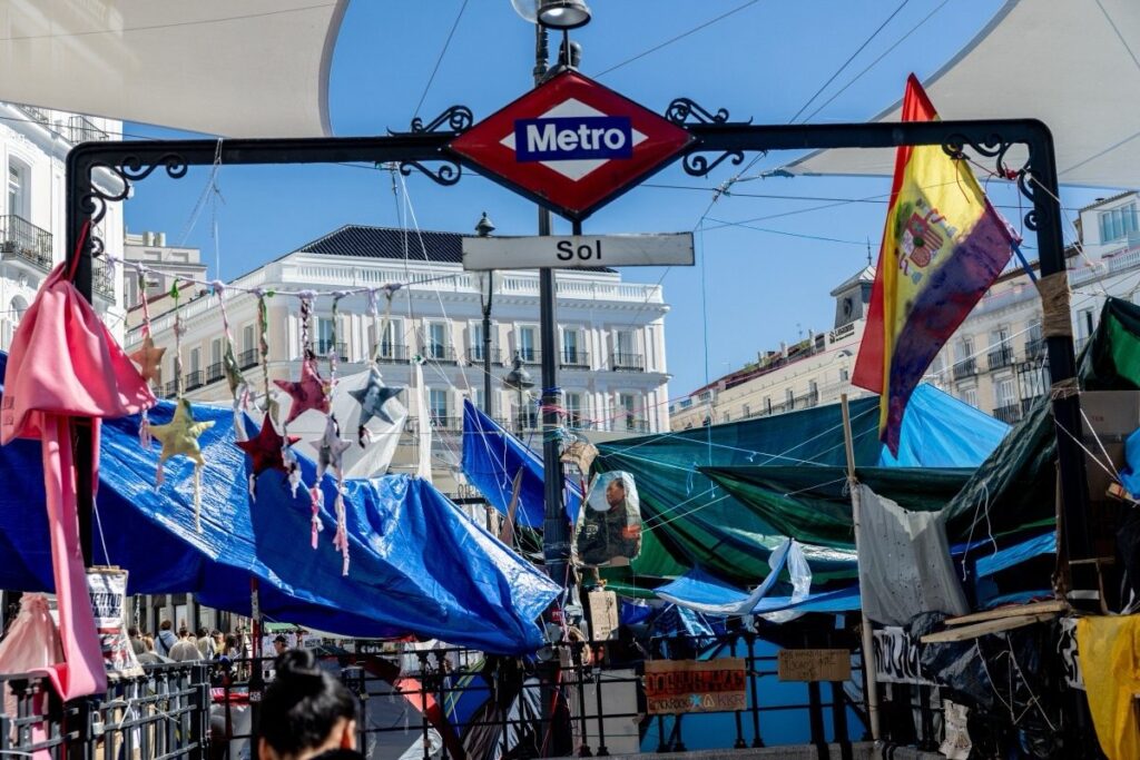 cierre Metro Sol por amoniaco